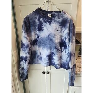 NWOT Victoria's Secret PINK‎ Crew Neck Cropped Sweatshirt Sz M